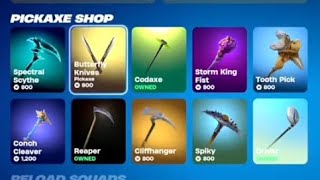 Fortnite Item Shop Storm King Pickaxe Returns And Wavebreaker Gameplay [upl. by Fredia]