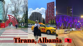 Day and Night in TIRANA ALBANIA 🇦🇱  Travel Vlog 38 [upl. by Tucker46]