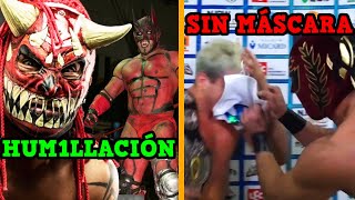 TRAUMA II HUM1LLA A GRONDA MÍSTICO REEMPLAZA A VOLADOR JR SOBERANO JR DESENMASCARA A ATLANTIS JR [upl. by Lerad]