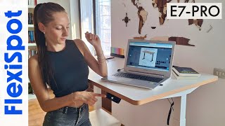 Flexispot E7 Pro  La migliore scrivania elettrica regolabile  Recensione [upl. by Meri]