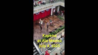 Kapena Hawaii music performance at Ala Moana Center [upl. by Znerol]