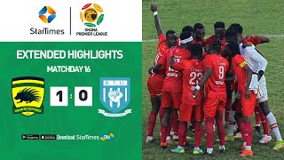 Asante Kotoko 1  0 Real Tamale United  Extended Highlights  Ghana Premier League  MD 16 [upl. by Andreas]