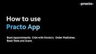 Practo App  Search amp Book Doctors Lab tests Order Medicines Chat with Doctors [upl. by Reisinger]