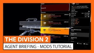 OFFICIËLE AGENT BRIEFING  THE DIVISION 2 MODS TUTORIAL [upl. by Viscardi572]