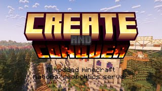 Create and Conquer servermodpack trailer [upl. by Werby467]