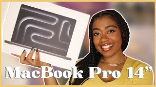 MACBOOK PRO M3 14INCH UNBOXING [upl. by Schild]