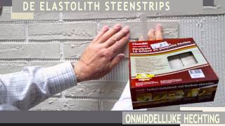 Elastolith de enige flexibele steenstrips voor buiten en binnen [upl. by Ecaj621]