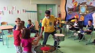 Initiation Percussions brésiliennes Enfants [upl. by Arremat]