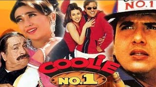 coolie No 1 Govinda movie hindi fact and story Bollywood movies review explained [upl. by Rehpotirhc]