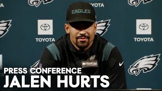 Eagles Press Conference Jalen Hurts  January 11 2024 [upl. by Slifka921]