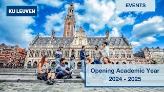 Livestream Opening Academiejaar 20242025 [upl. by Jones]