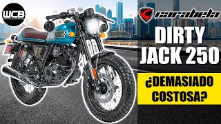 Carabela DIRTY JACK 250 🇲🇽 Prestaciones BÁSICAS ¿Precio ELEVADO [upl. by Essilrahc]