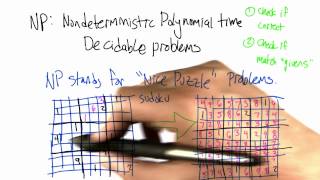 Nondeterministic Polynomial Time Decidable Problem  Intro to Algorithms [upl. by Fanni]