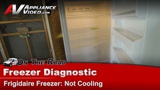 Frigidaire Freezer Repair  Not Cooling [upl. by Aynnek]