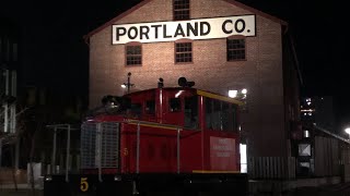 Maine Narrow Gauge Polar Express with BampSR 7  12223 [upl. by Noivax794]