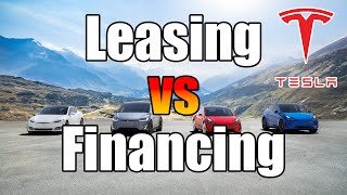 Should you LEASE or FINANCE a Tesla Pros amp Cons [upl. by Eduard]