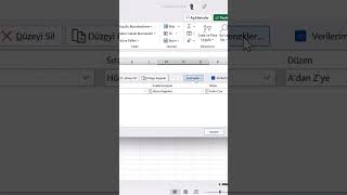 Excel’de soldan sağa sıralama yapmak YouTubeChamps [upl. by Cantu]