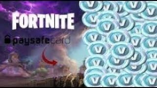 Πως να βάλετε PaysafeCard στο Fortnite  KingLoi [upl. by Nnaacissej518]