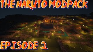 Minecraft Naruto Mod Pack  Season 2  Episode 2  Building [upl. by Neslund]