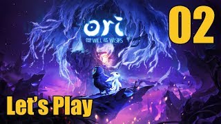 Ori and the Will of the Wisps  Lets Play Part 2 Inkwater Marsh [upl. by Nylekoorb]