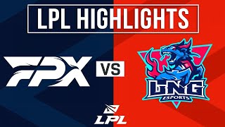 FPX vs LNG Highlights ALL GAMES  LPL 2024 Summer  FunPlus Phoenix vs LNG Esports [upl. by Geirk926]