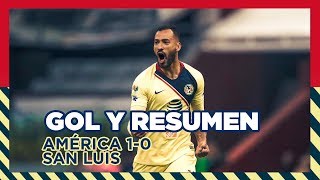 Club América 10 Atlético San Luis  RESUMEN  CL2019  CopaMX [upl. by Annodam]