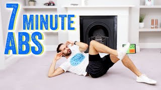 7 Minute Abs Blaster  The Body Coach TV [upl. by Ffilc291]