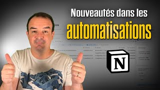 Nouveautés dans les automatisations Notion [upl. by Sandell]