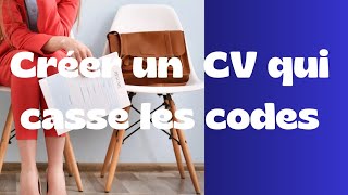 Comment faire votre CV avec canva prestation de service [upl. by Euqcaj]