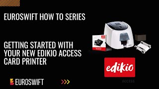 Getting Started with your Edikio Access Card Printer [upl. by Yesdnil]