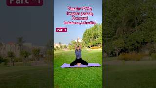 Yoga for PCOD  Irregular periods  Hormonal imbalance  infertility  pcod infertility hormone [upl. by Auqinat465]