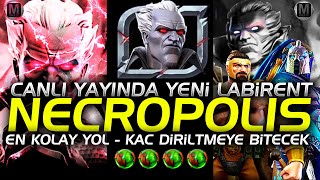 🔴NECROPOLIS  YENi LABİRENT EN KOLAY YOL KAÇ KREDİYE BİTECEK  MCOC NECROPOLIS [upl. by Snowber]