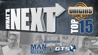 Whats Next Top 15 Most Anticipated Origins Games of 2017 by Man Vs Meeple [upl. by Andree]