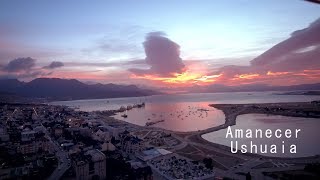 Amanecer  Ushuaia  Mi Drone 4k [upl. by Nlycaj]