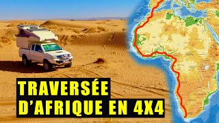 Interview  Ils ont traversée lAfrique en 2O Mois et 50 000 Km avec leur 4x4 [upl. by Yanarp]