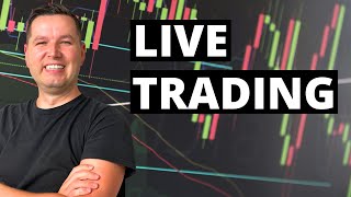 Day Trading Futures NQES after 50bp rate cut  Topstep Funded Trader [upl. by Jaco]