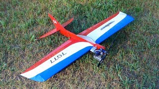 Control line  Flite Streak first flight  OS Max 25 [upl. by Minta]