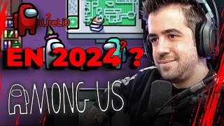 AURON VUELVE A JUGAR AMONG US EN 2024  auron among us [upl. by Elleon]