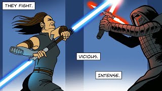 Star Wars Episode IX Duel of the Fates Motion Comic full movie [upl. by Chaddie853]