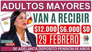 🔴ADELANTA PAGO A MAYORES 65 AÑOS  MONTO A RECIBIR🔔 [upl. by Nomelihp263]