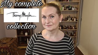 My complete Mugler collection mugler fragrancereview [upl. by Gillmore]