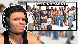 SHE TRIED TO VIOLATE ME  NoChillShayne Reacts To Smash or Pass 10 v 1 [upl. by Wamsley105]