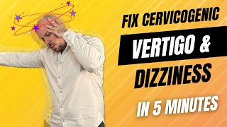 How to Treat Cervicogenic Vertigo and Dizziness FAST  Dr Matthew Posa Chiropractor in Milton [upl. by Hillery]