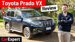 2022 Toyota Prado onoffroad review inc 0100 The benchmark 7seat SUV [upl. by Ardnola814]