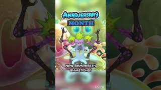 New MSM Anniversary Month Content msm mysingingmonsters anniversarymonth dawnoffire dof [upl. by Ahsekahs531]