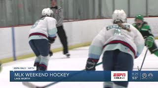 Florida Rush hosts MLK Day weekend hockey tournament [upl. by Nednerb159]