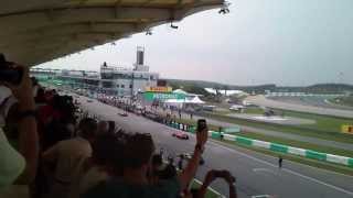 F1 Sepang 2013  Pure HQ Sound [upl. by Ahseinad]