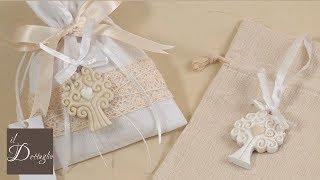 Tutorial Bomboniera Matrimonio con albero della vita  Il Dettaglio [upl. by Odele]