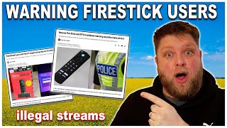 Warning to Firestick Users who Stream illegally [upl. by Elnore]