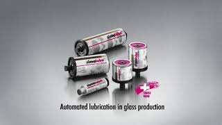 simalube  Automated lubrication in glass production by simalube [upl. by Lindie]